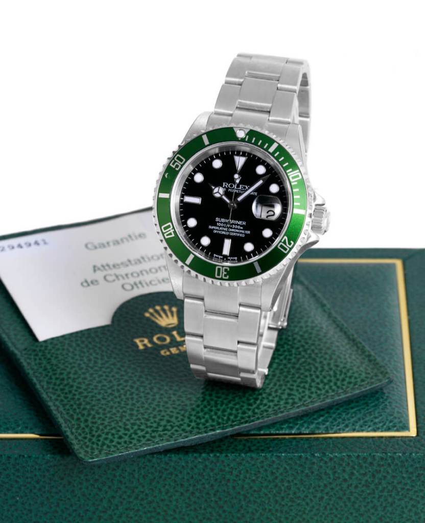 This image has an empty alt attribute; its file name is rolex-submariner-16610lv-2003.jpeg